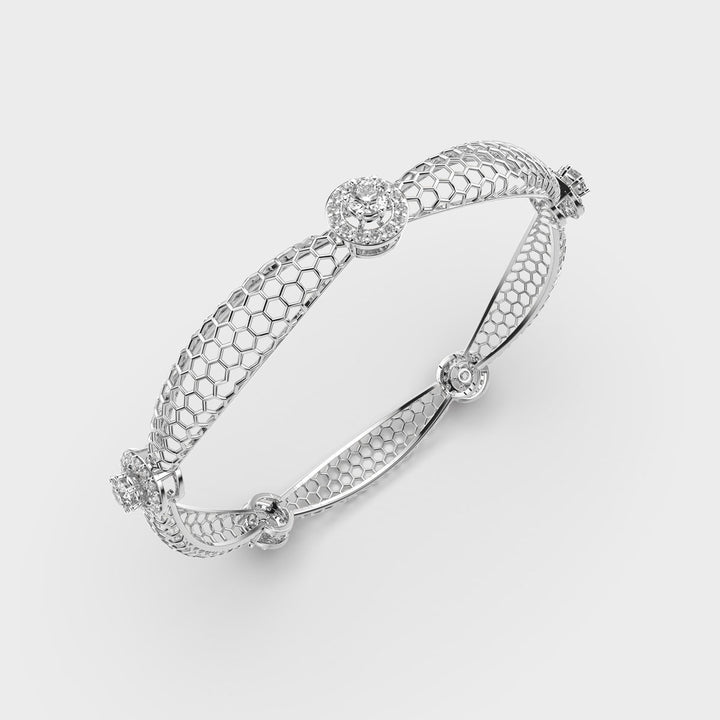 Ornate Mesh Bangle