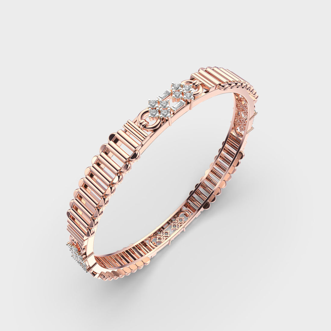 Fluted Wonder Bangle