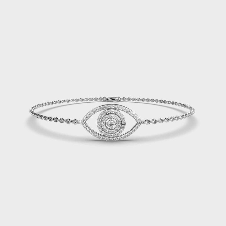 Evil Eye Diamond Bracelet