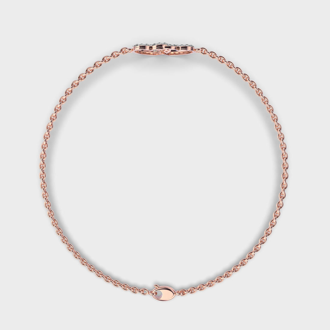 Rejoicing Hearts Diamond Bracelet
