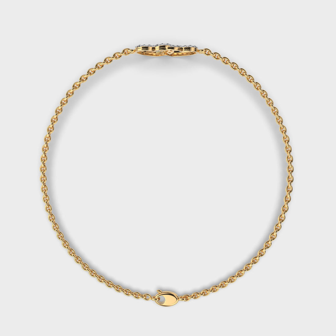Rejoicing Hearts Diamond Bracelet