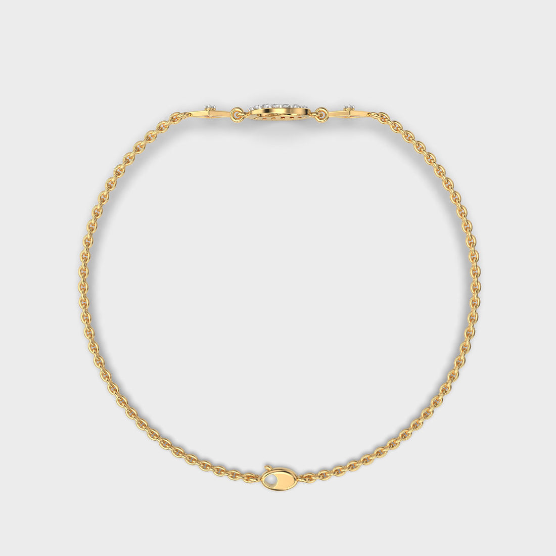 Loop of Energy Diamond Bracelet