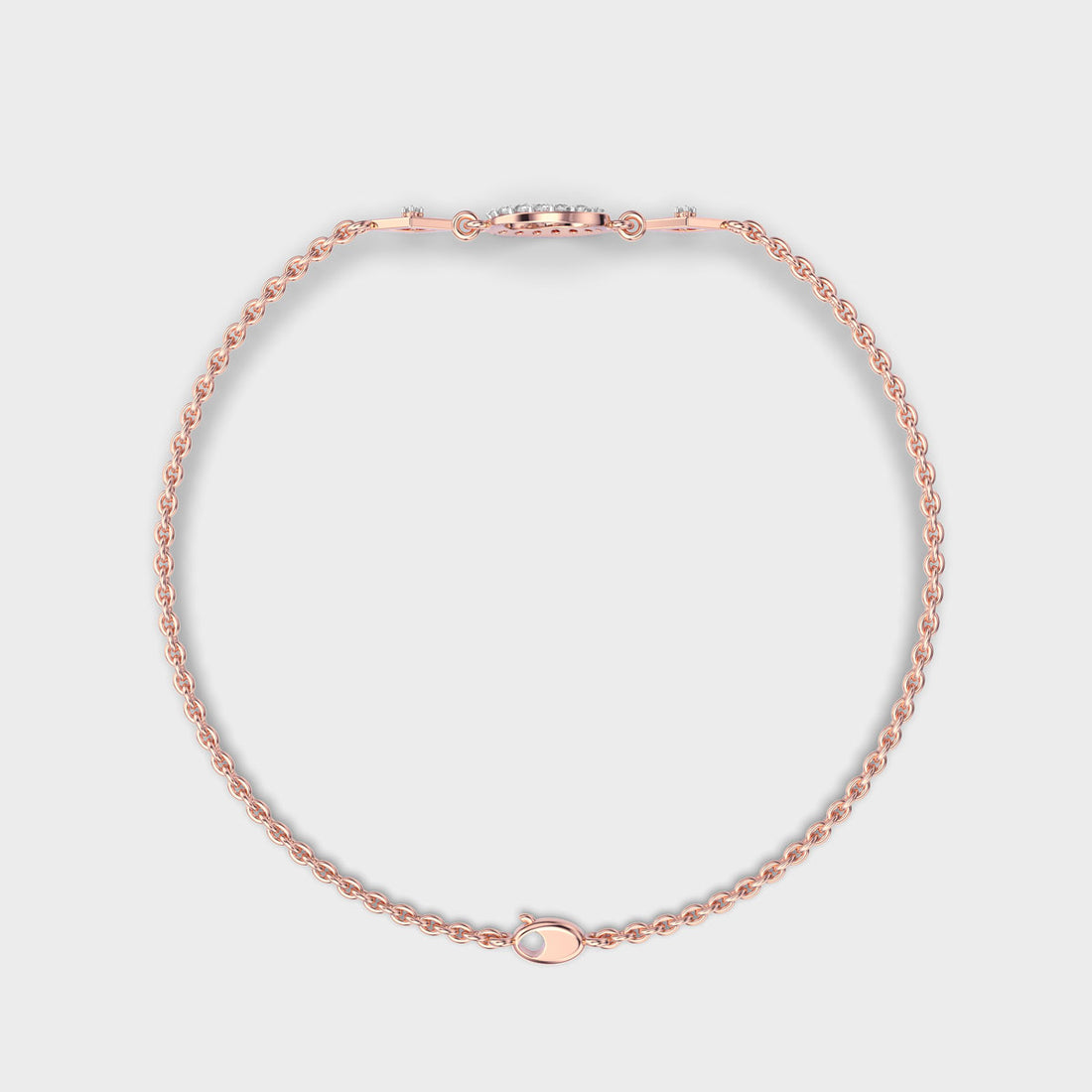 Loop of Energy Diamond Bracelet