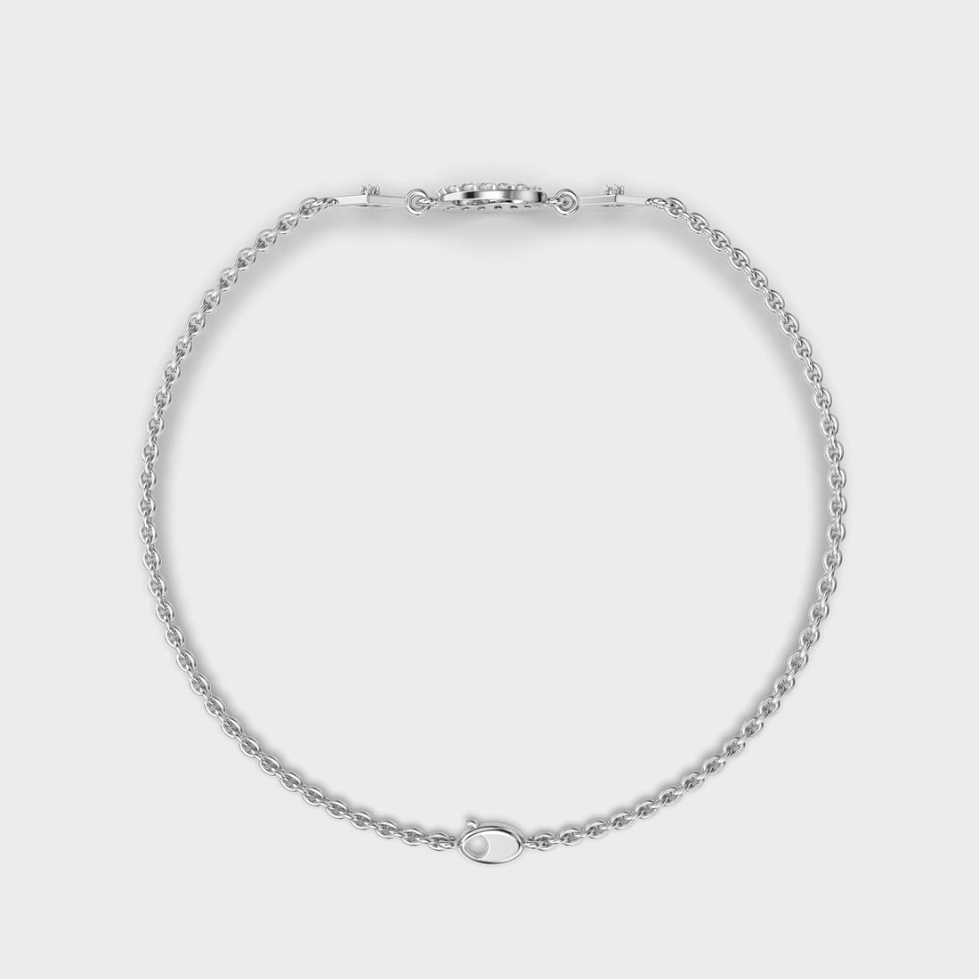 Loop of Energy Diamond Bracelet