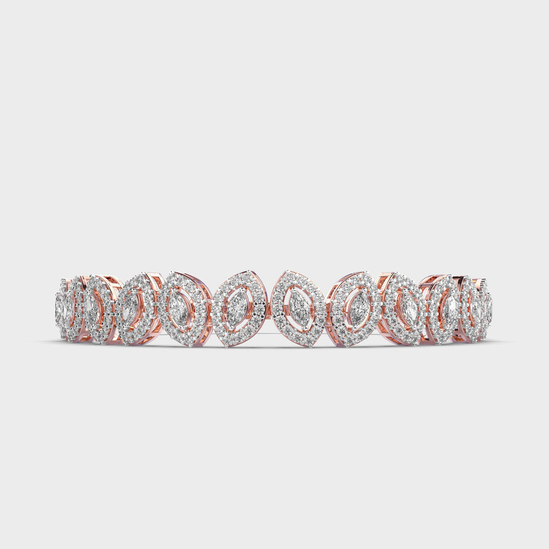 Lovely Leaves Diamond Bracelet