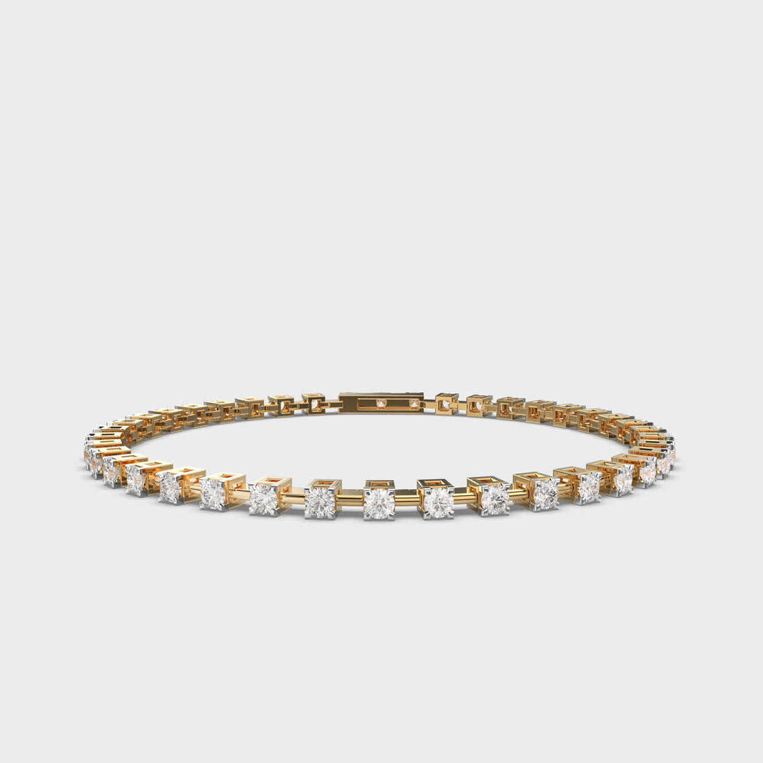 5 Cent Dot and Dash Tennis Bracelet