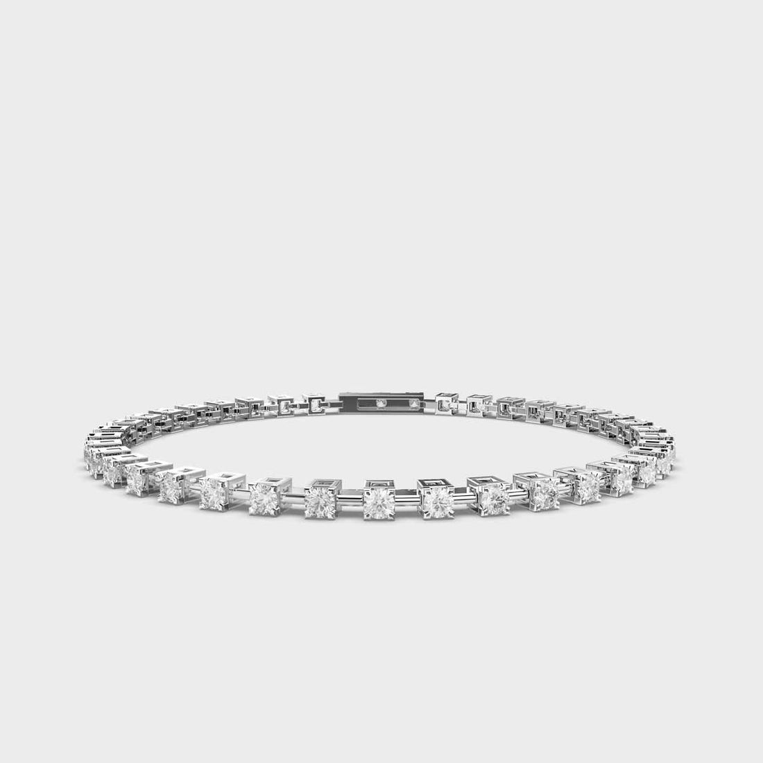 5 Cent Dot and Dash Tennis Bracelet