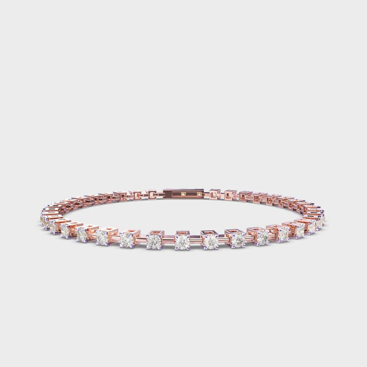 5 Cent Dot and Dash Tennis Bracelet