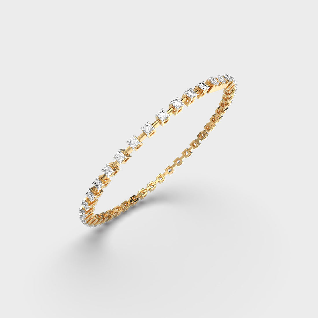 5 Cent Dot and Dash Tennis Bracelet