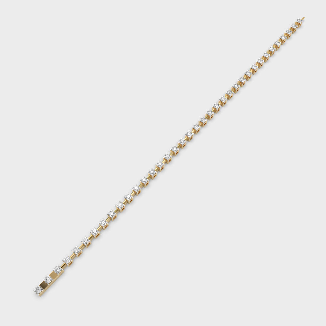 5 Cent Dot and Dash Tennis Bracelet