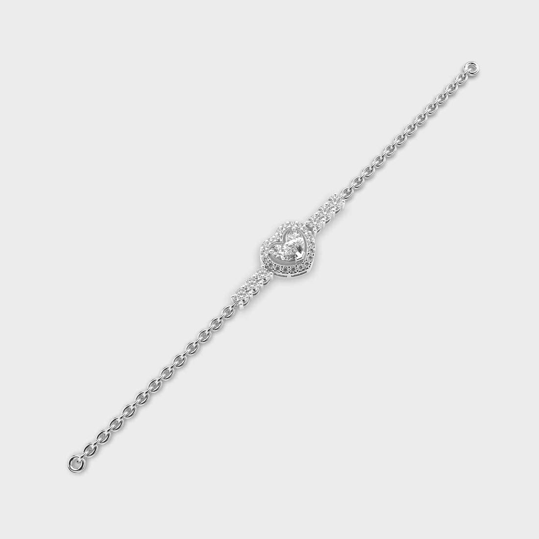 Hearty Delight Diamond Bracelet