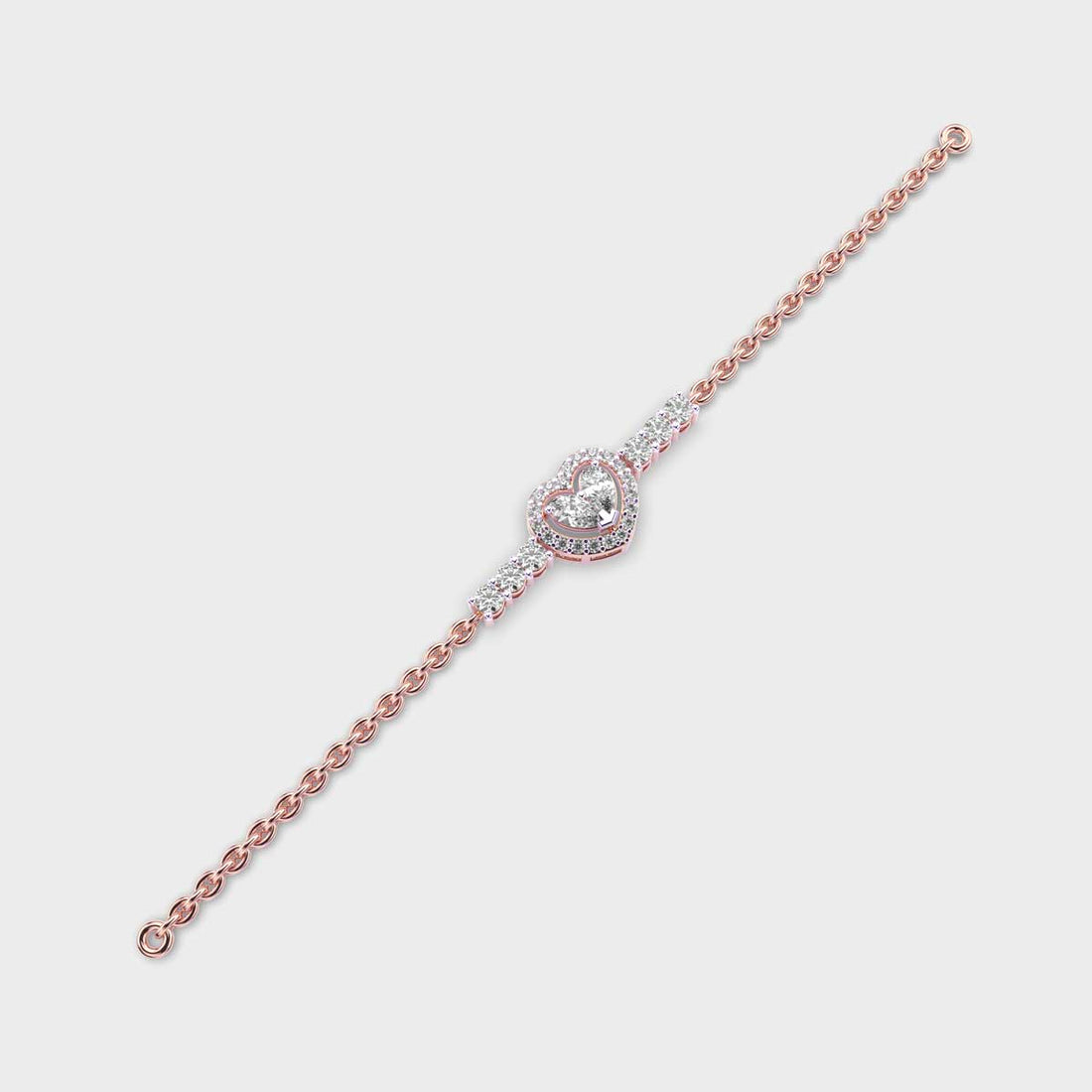 Hearty Delight Diamond Bracelet