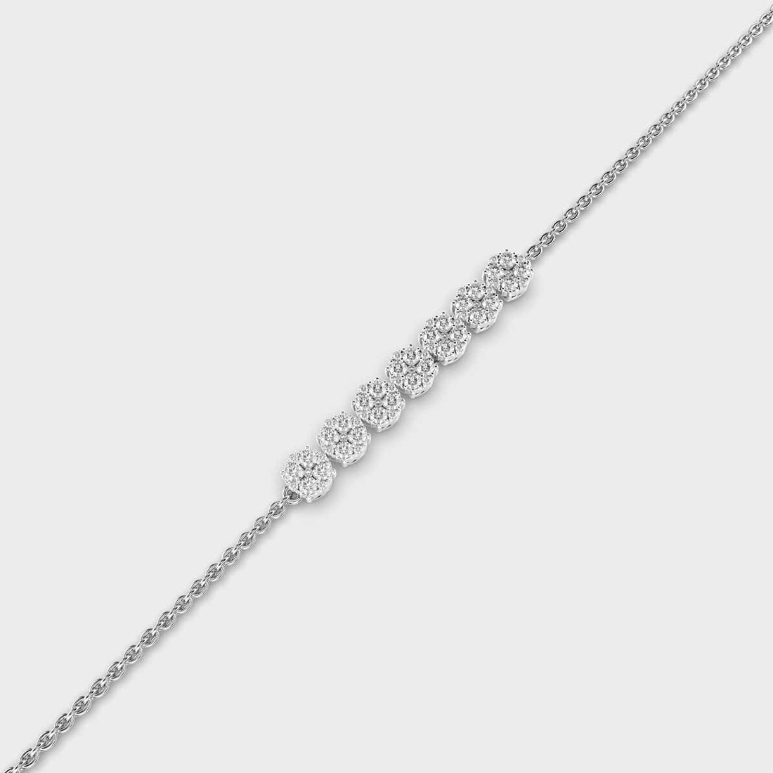 Quad Squad Diamond Bracelet