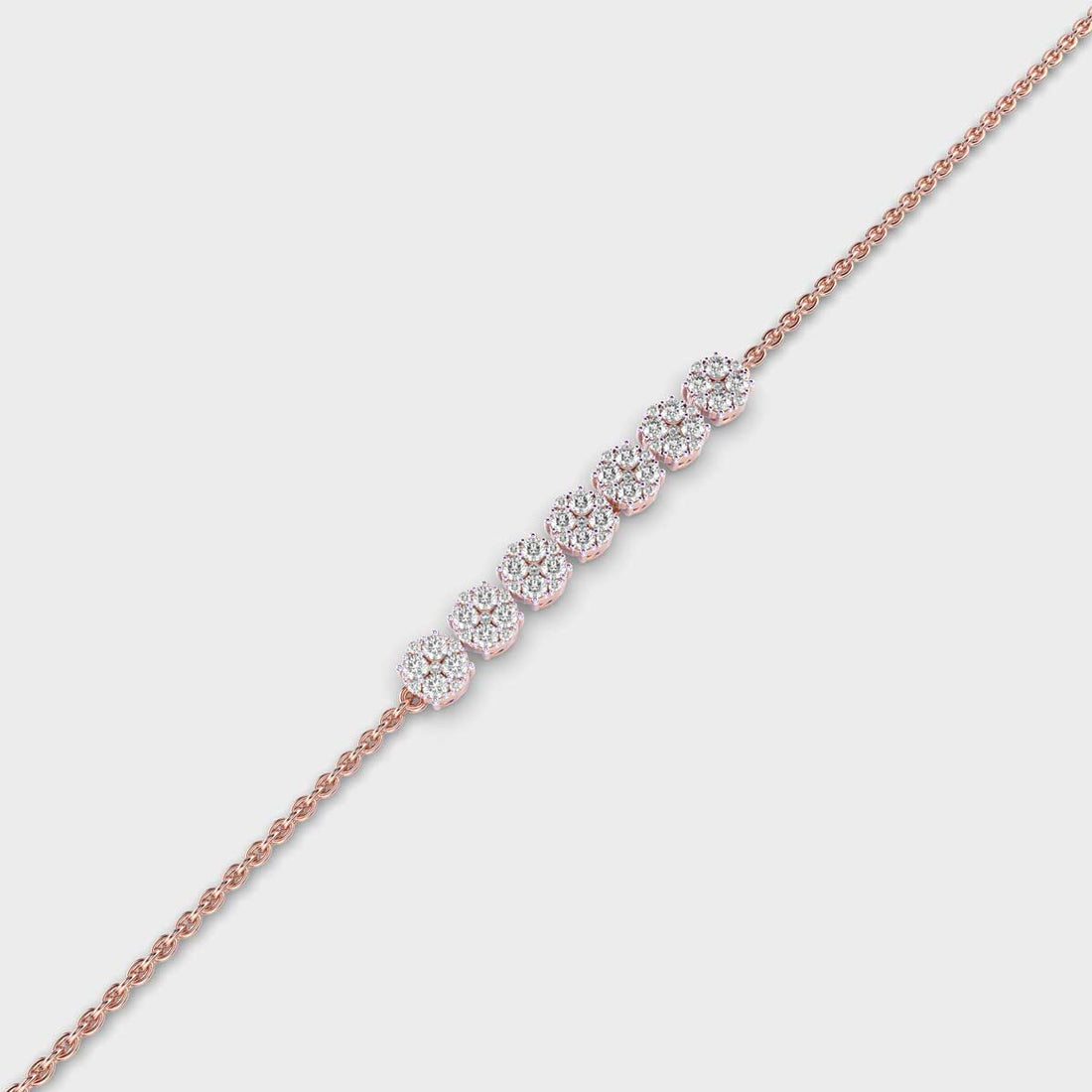 Quad Squad Diamond Bracelet