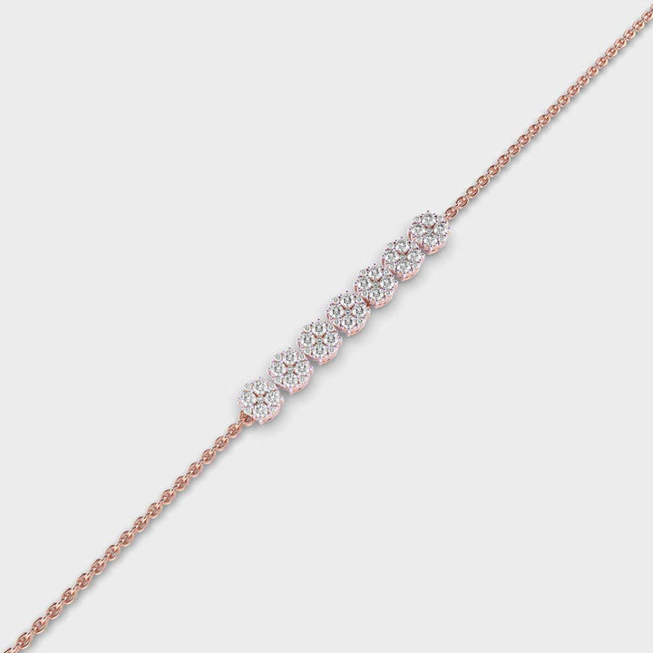 Quad Squad Diamond Bracelet