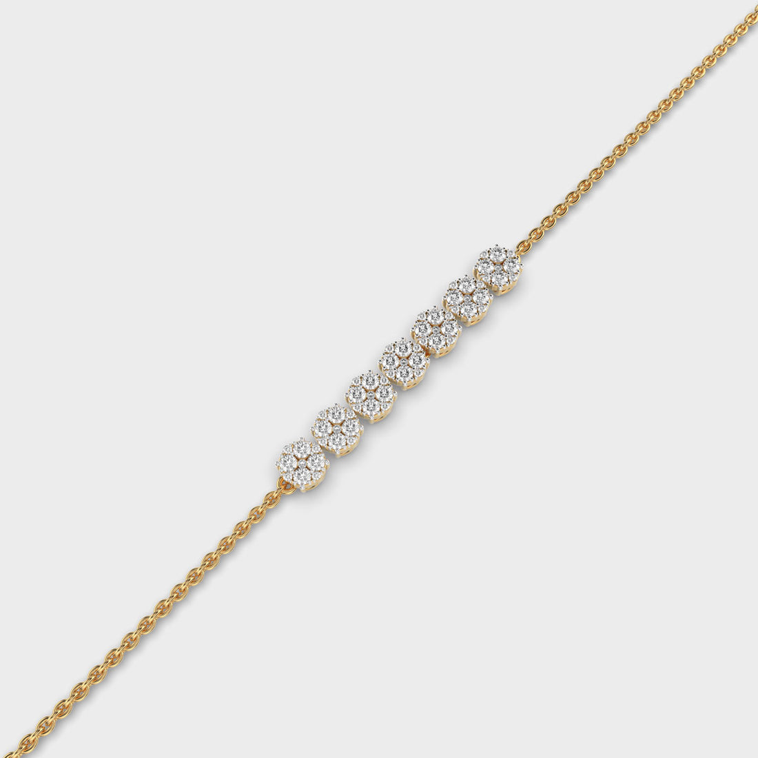 Quad Squad Diamond Bracelet