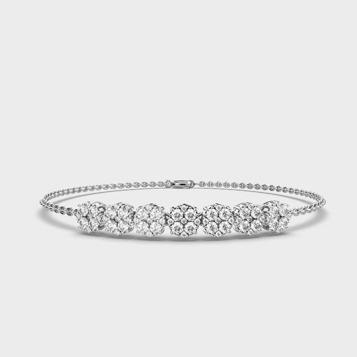Quad Squad Diamond Bracelet