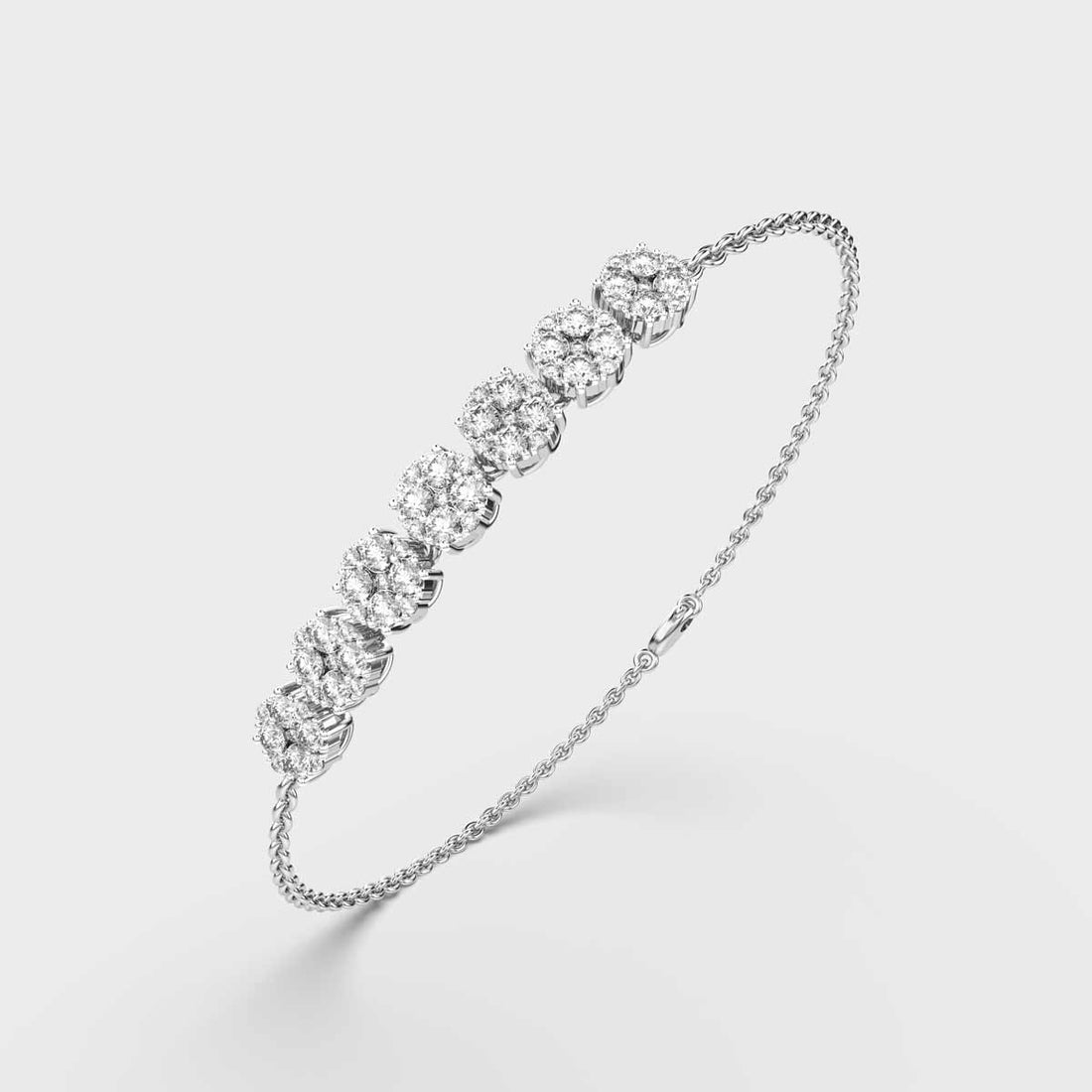 Quad Squad Diamond Bracelet