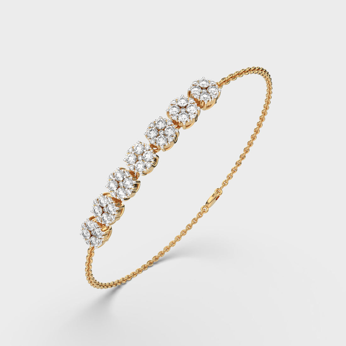 Quad Squad Diamond Bracelet