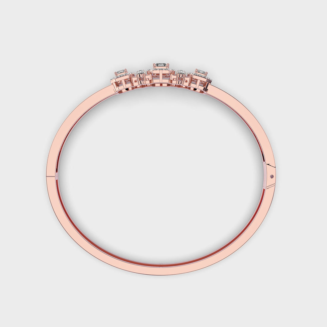 Gleaming Quads Diamond Bracelet