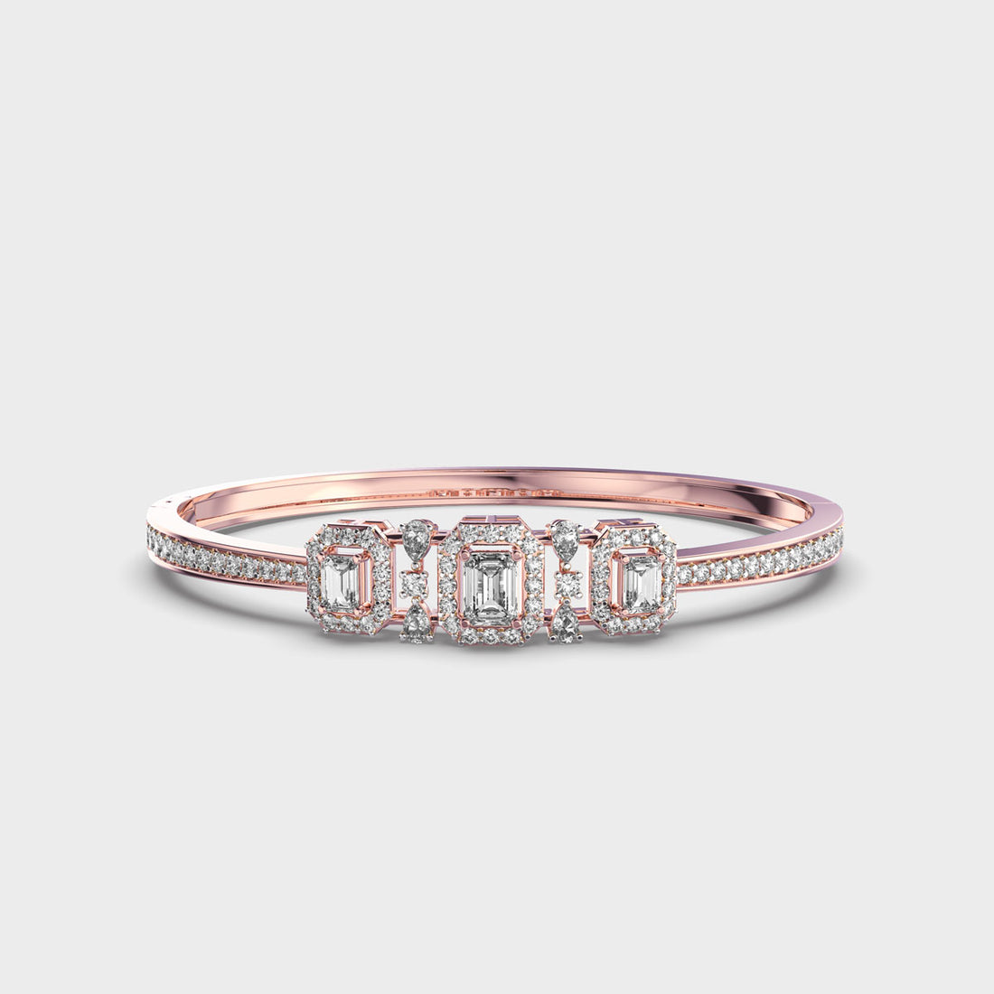 Gleaming Quads Diamond Bracelet