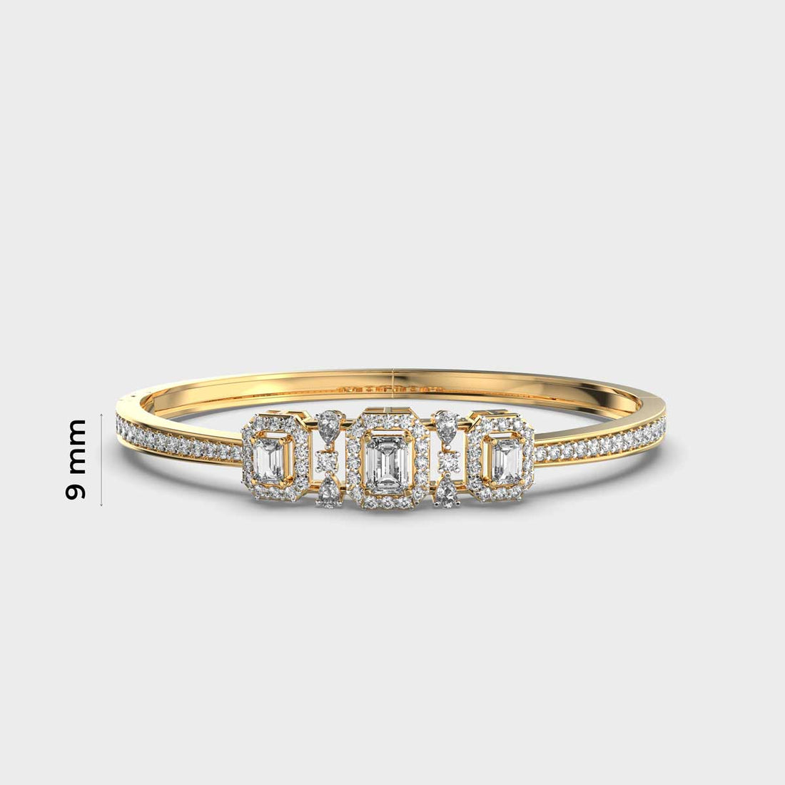 Gleaming Quads Diamond Bracelet