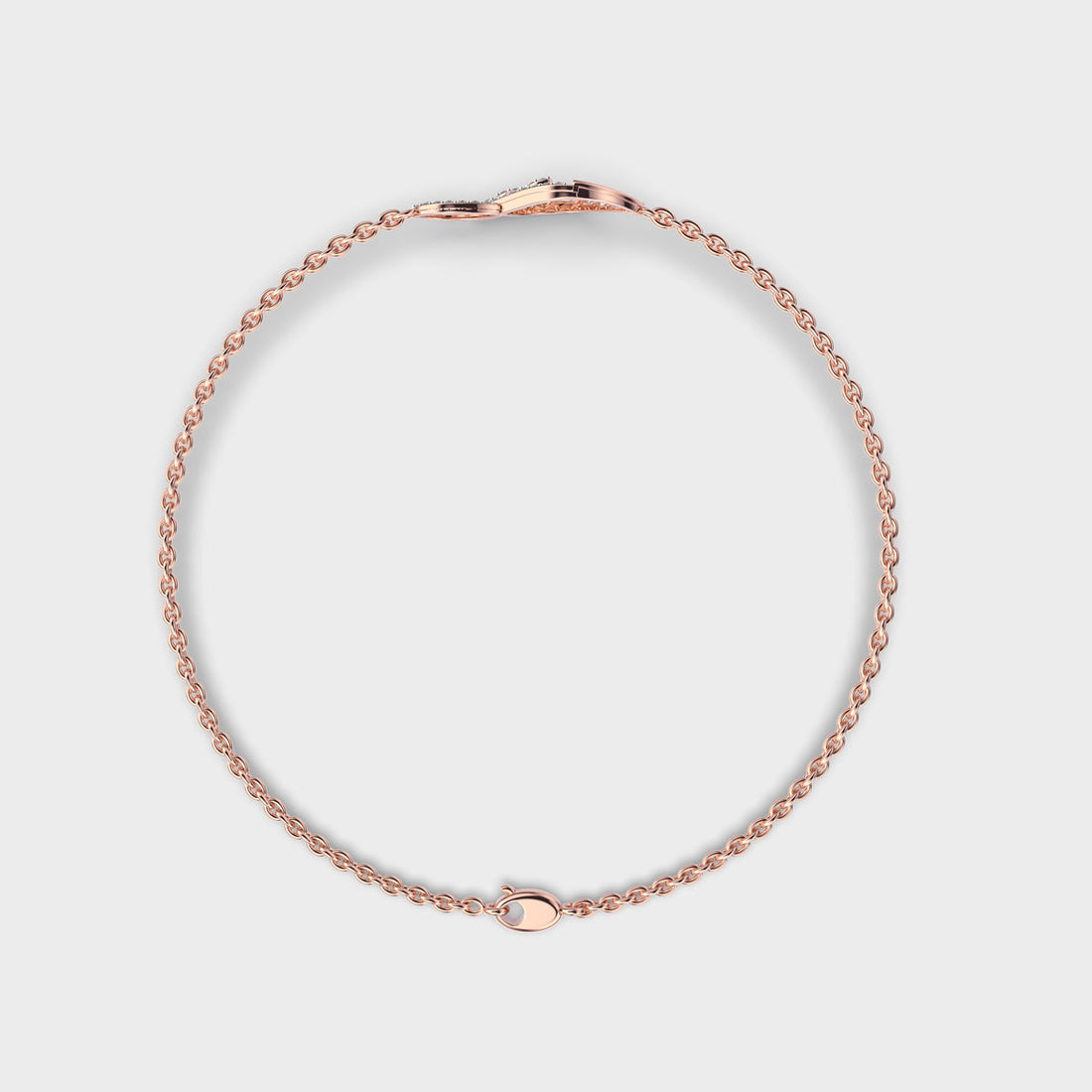 Sleek Flora Diamond Bracelet