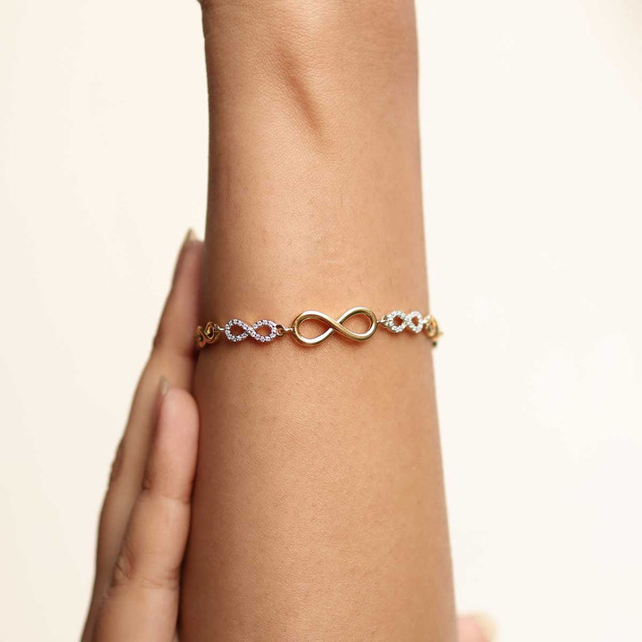 Infinity Diamond Bracelet