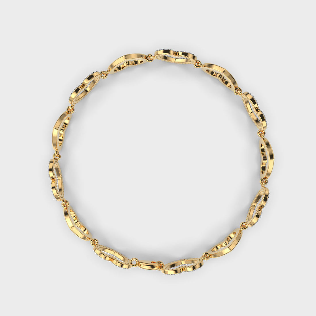 Happy Hearts Diamond Bracelet