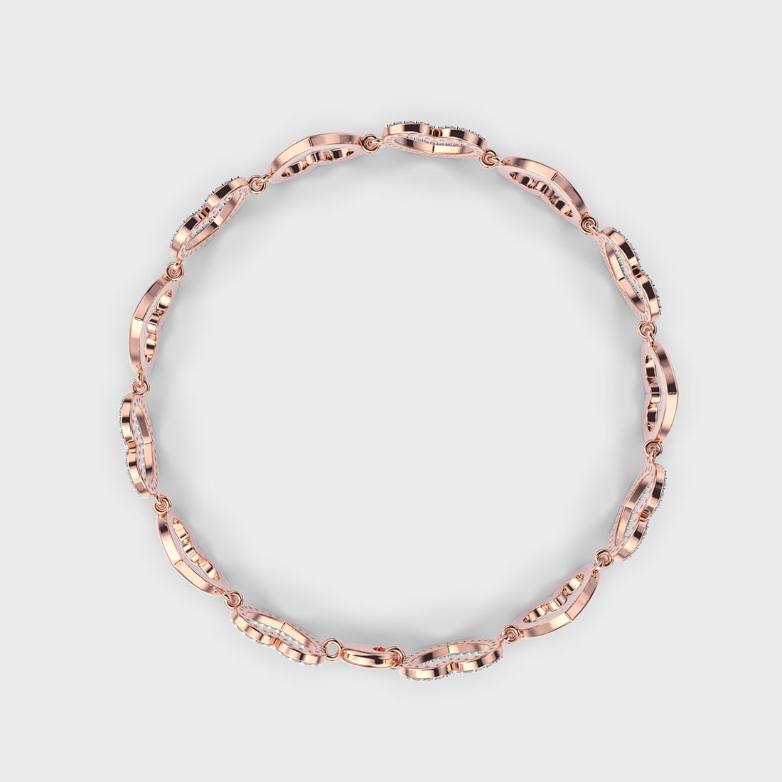 Happy Hearts Diamond Bracelet