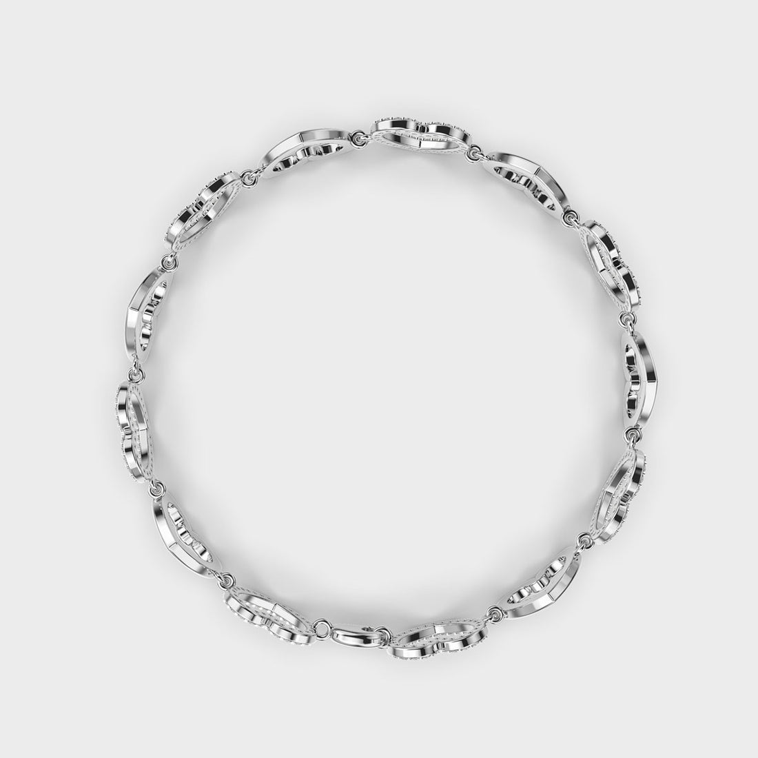 Happy Hearts Diamond Bracelet