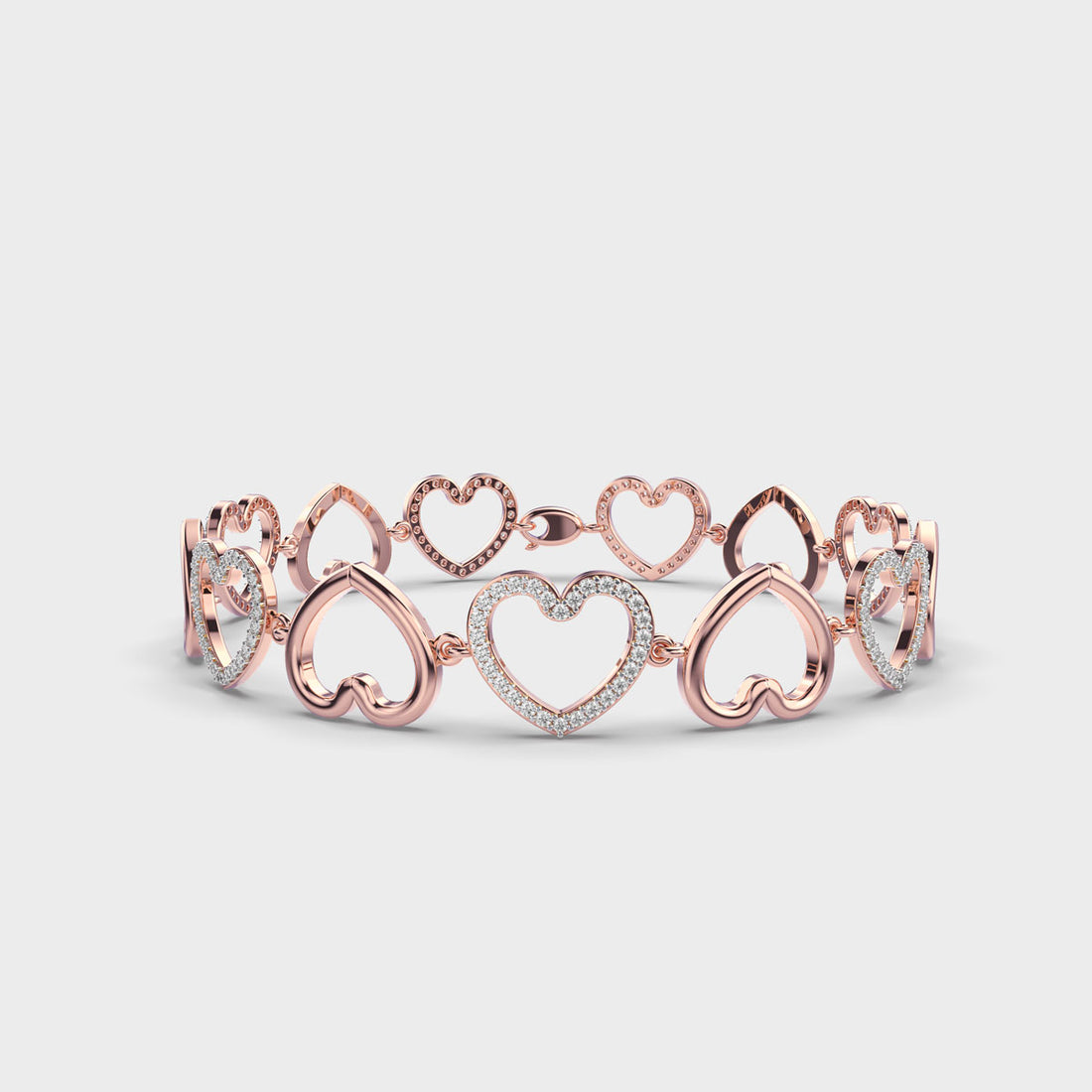 Happy Hearts Diamond Bracelet