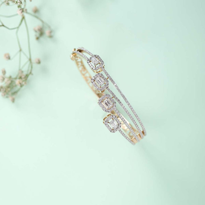 Flowing Harmony Diamond Bracelet