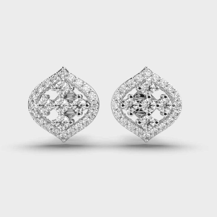Bright Petals Diamond Studs