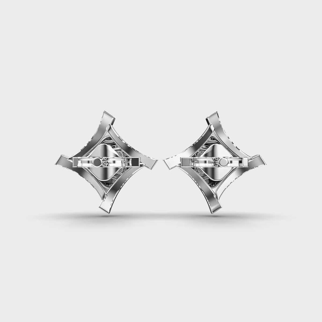 Dazzling Quads Diamond Studs