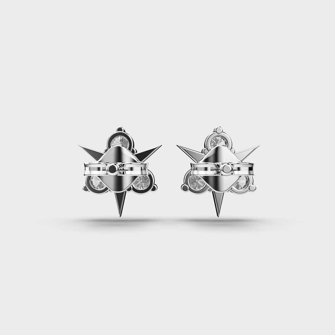Dancing Ballerinas Diamond Studs