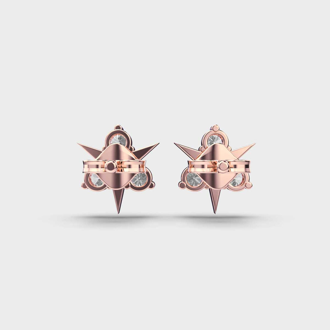 Dancing Ballerinas Diamond Studs