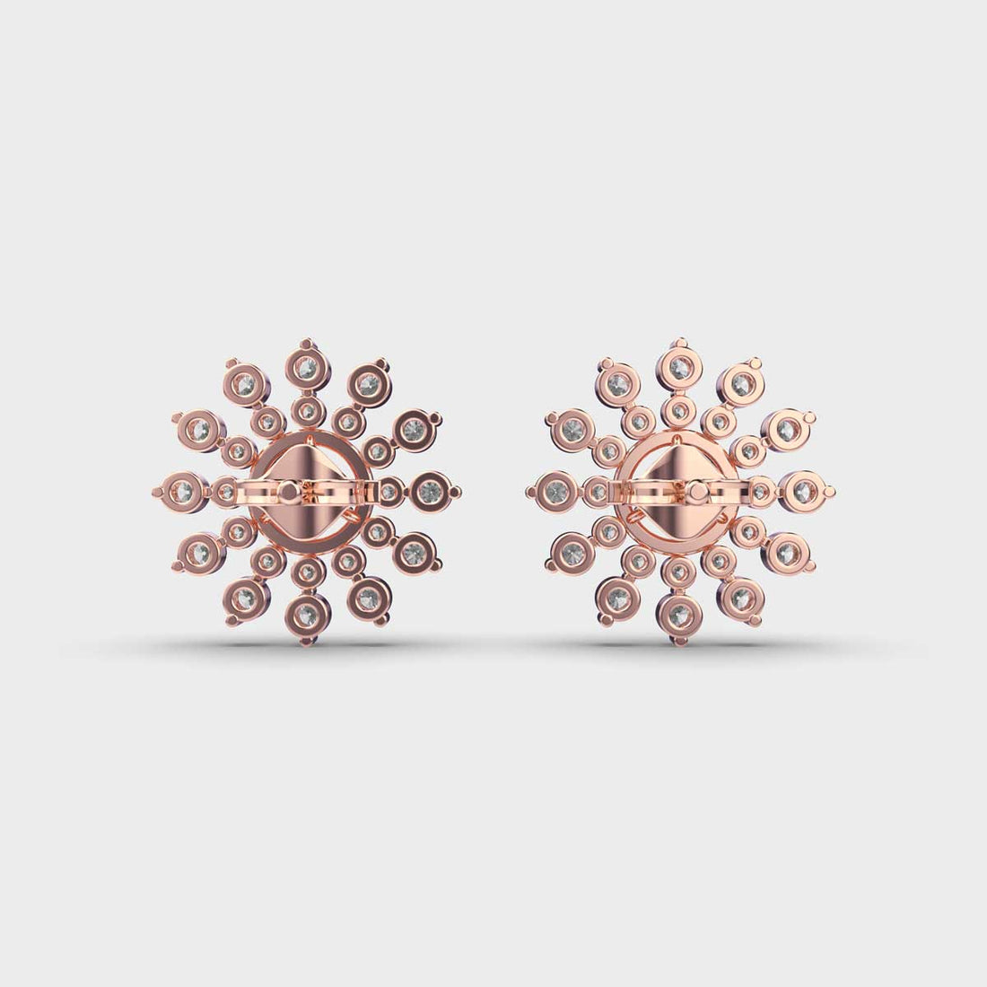 Dahlia Diamond Studs