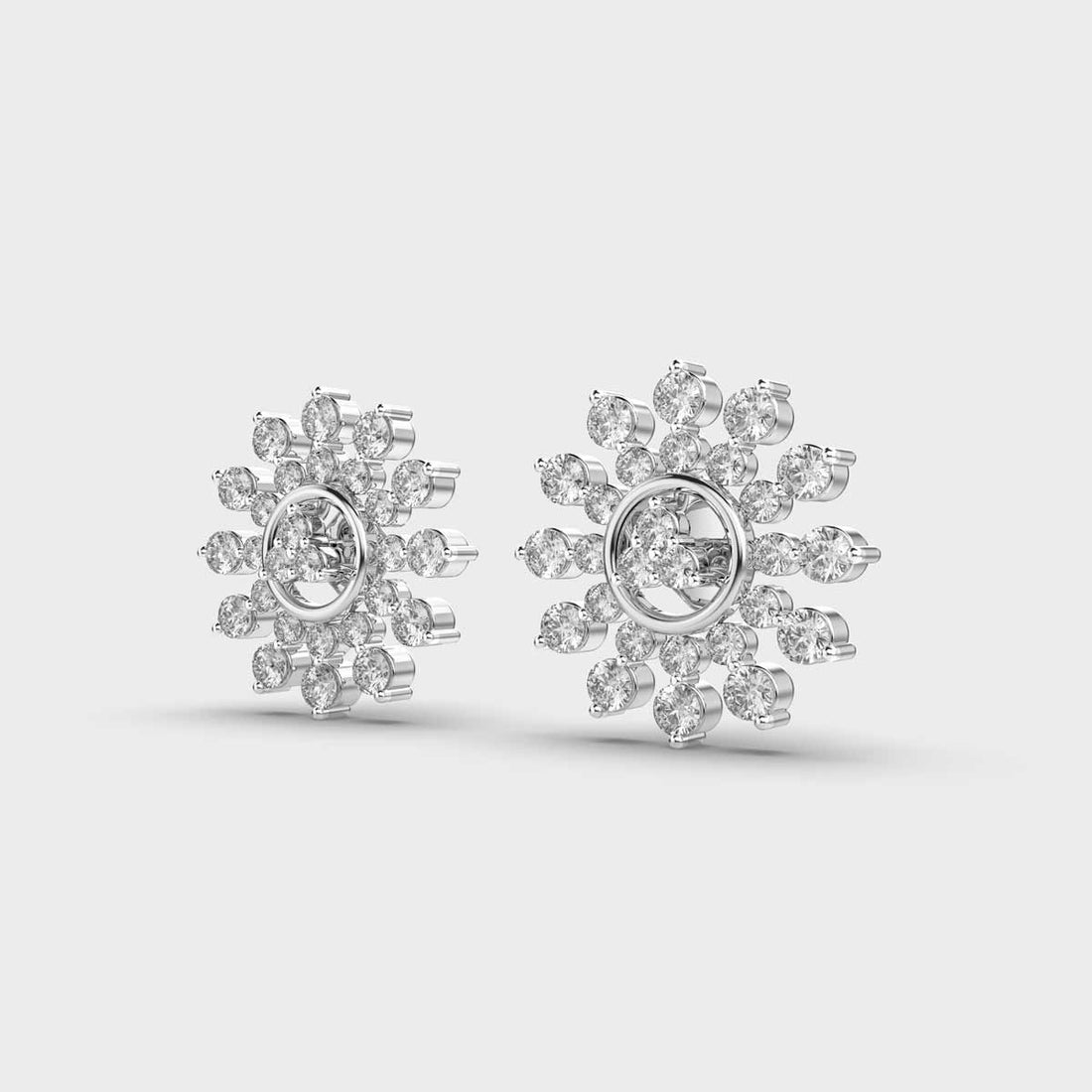 Dahlia Diamond Studs