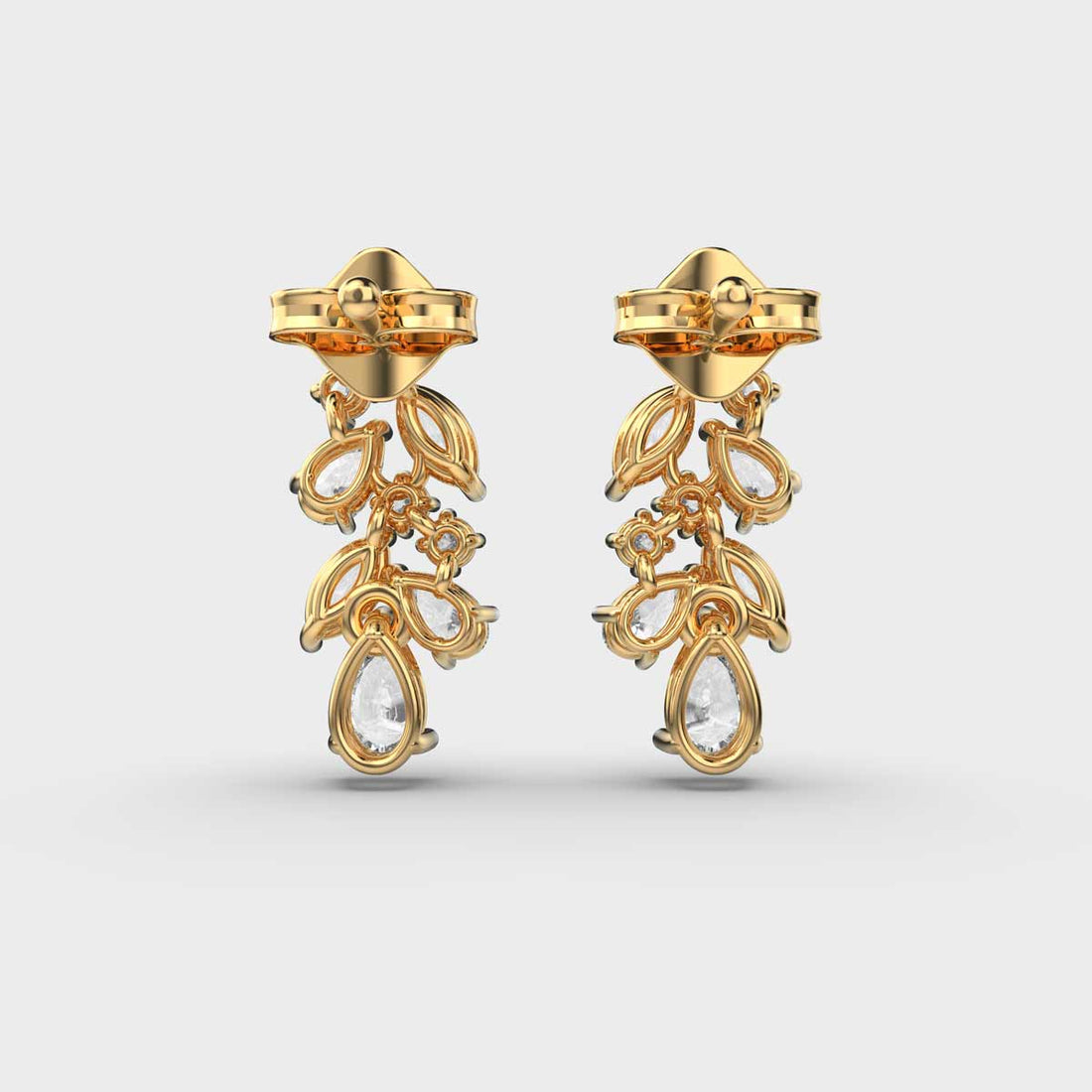 Classy Diamond Danglers