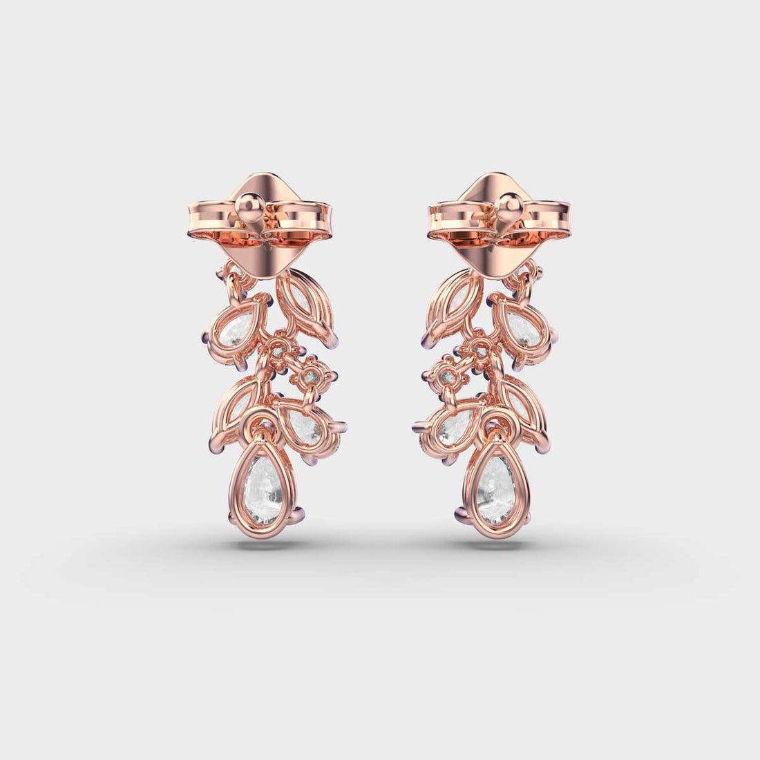 Classy Diamond Danglers