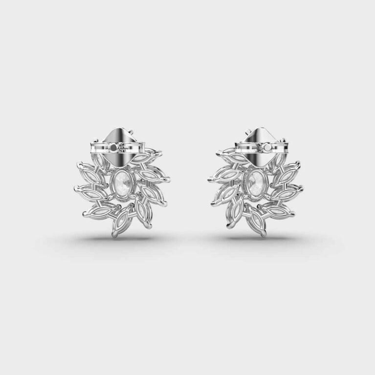 Dancing Petals Diamond Studs