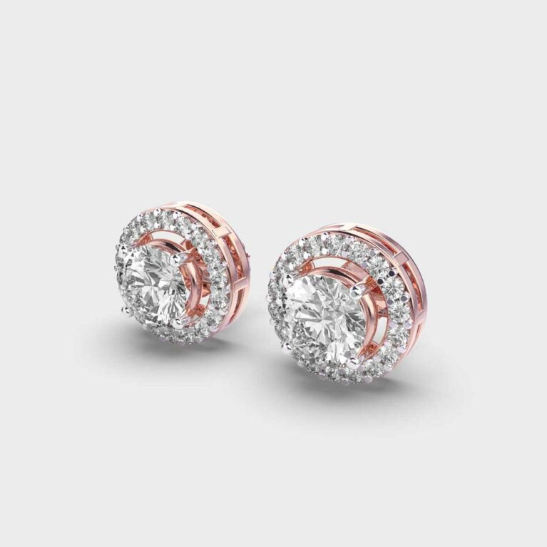 Classic Round Diamond Studs