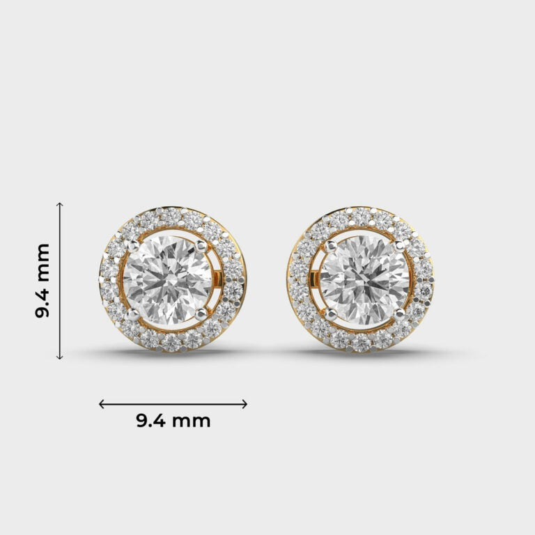 Classic Round Diamond Studs