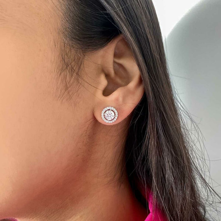 Classic Round Diamond Studs