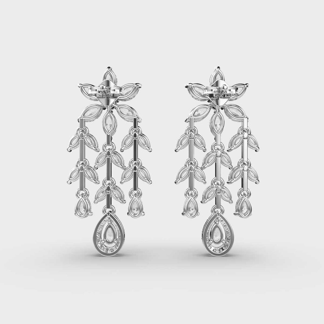 Crystal Trail Diamond Danglers