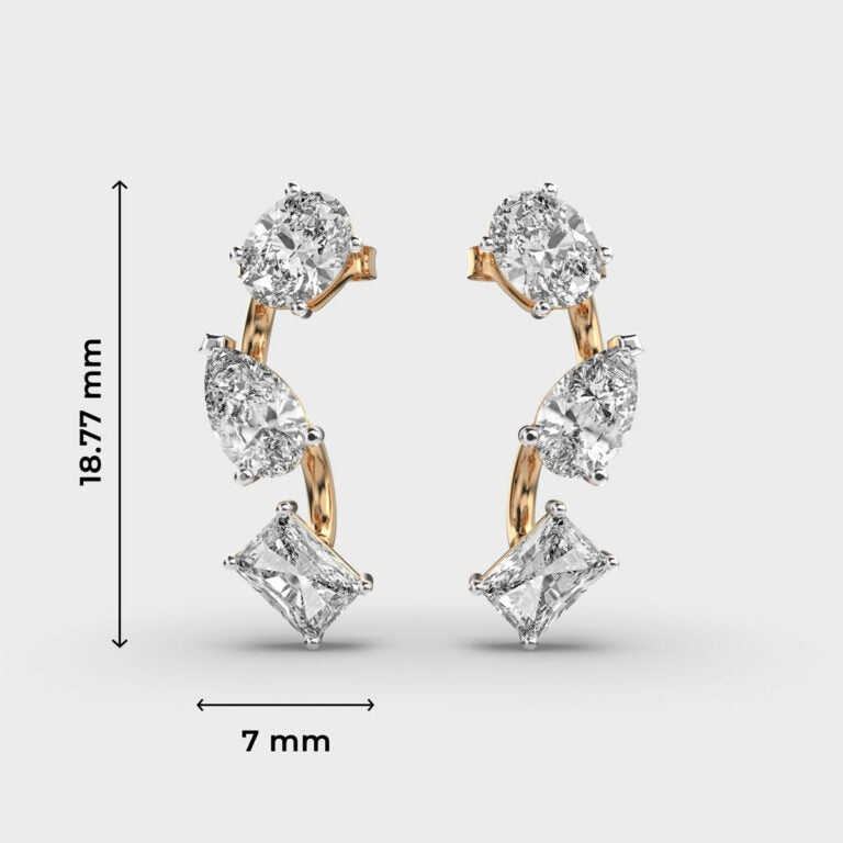 Dancing Diamonds Earrings