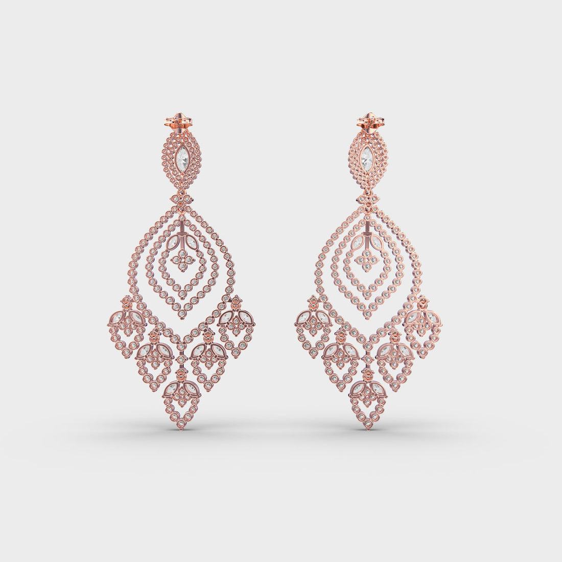 Chandelier Elegance Diamond Earrings