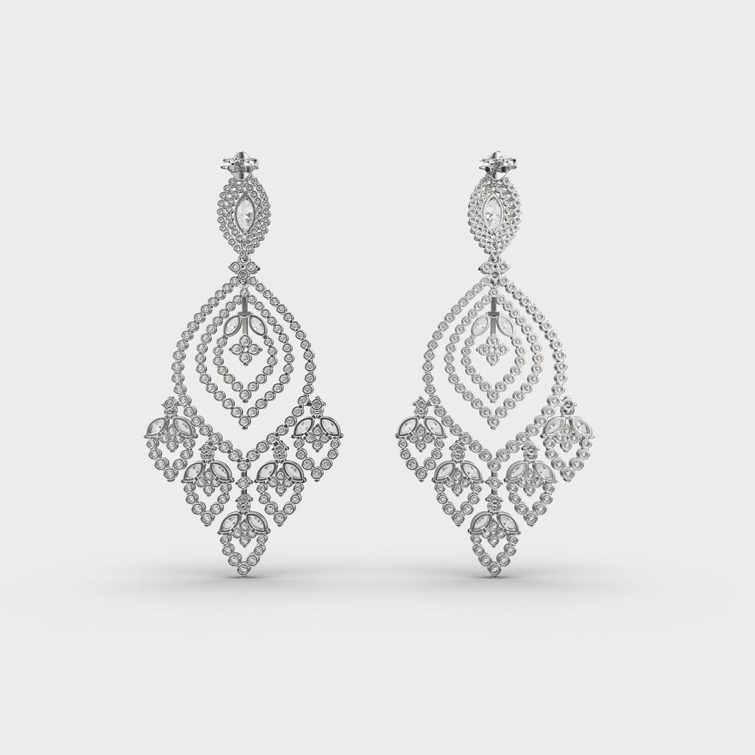 Chandelier Elegance Diamond Earrings