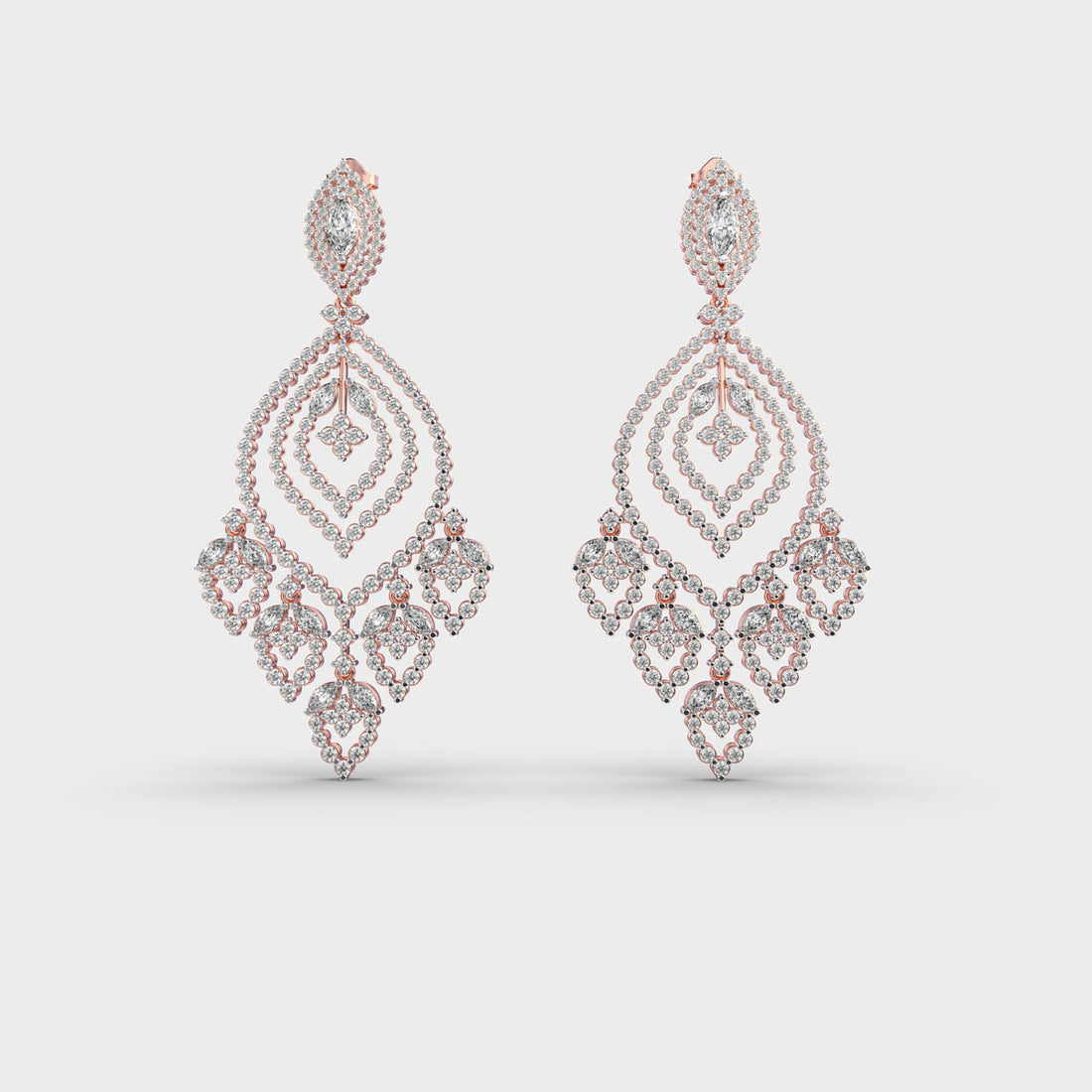 Chandelier Elegance Diamond Earrings
